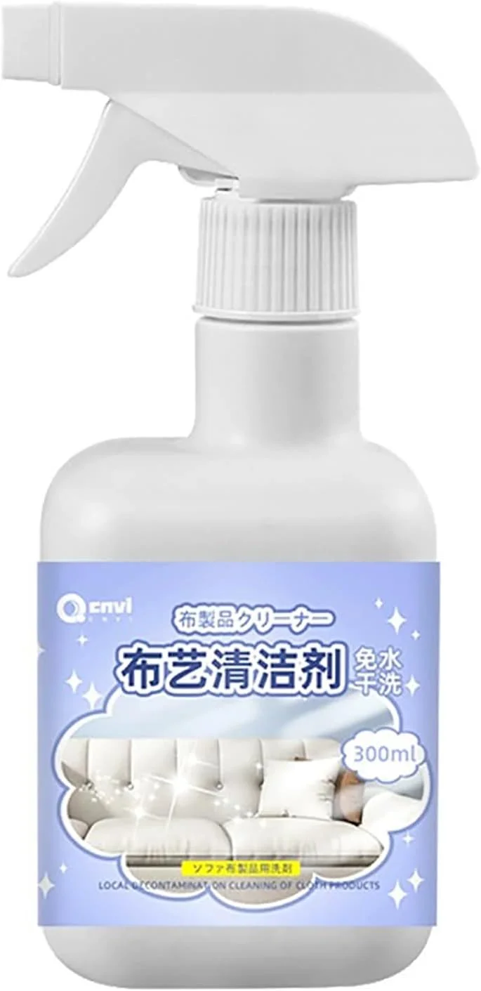 اسپری پاک کننده مبل و لکه بر – قدرت حرفه ای، چند منظوره، ایمن برای حیوانات خانگی، غیر سمی برای تمیز کردن روکش و فضای داخلی خودرو – فرمول خشک شونده سریع، 300 میلی لیتر