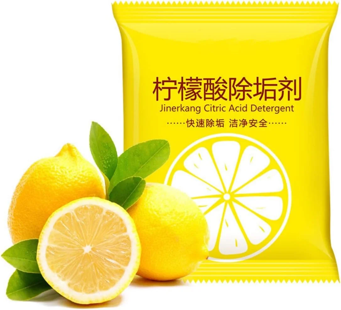 20 عدد پاک کننده اسید سیتریک، تمیز کننده ظروف داخلی، رسوب زدای قوی، گرید غذایی، پاک کننده چند منظوره خانگی، از بین برنده رسوب (10 گرمی)