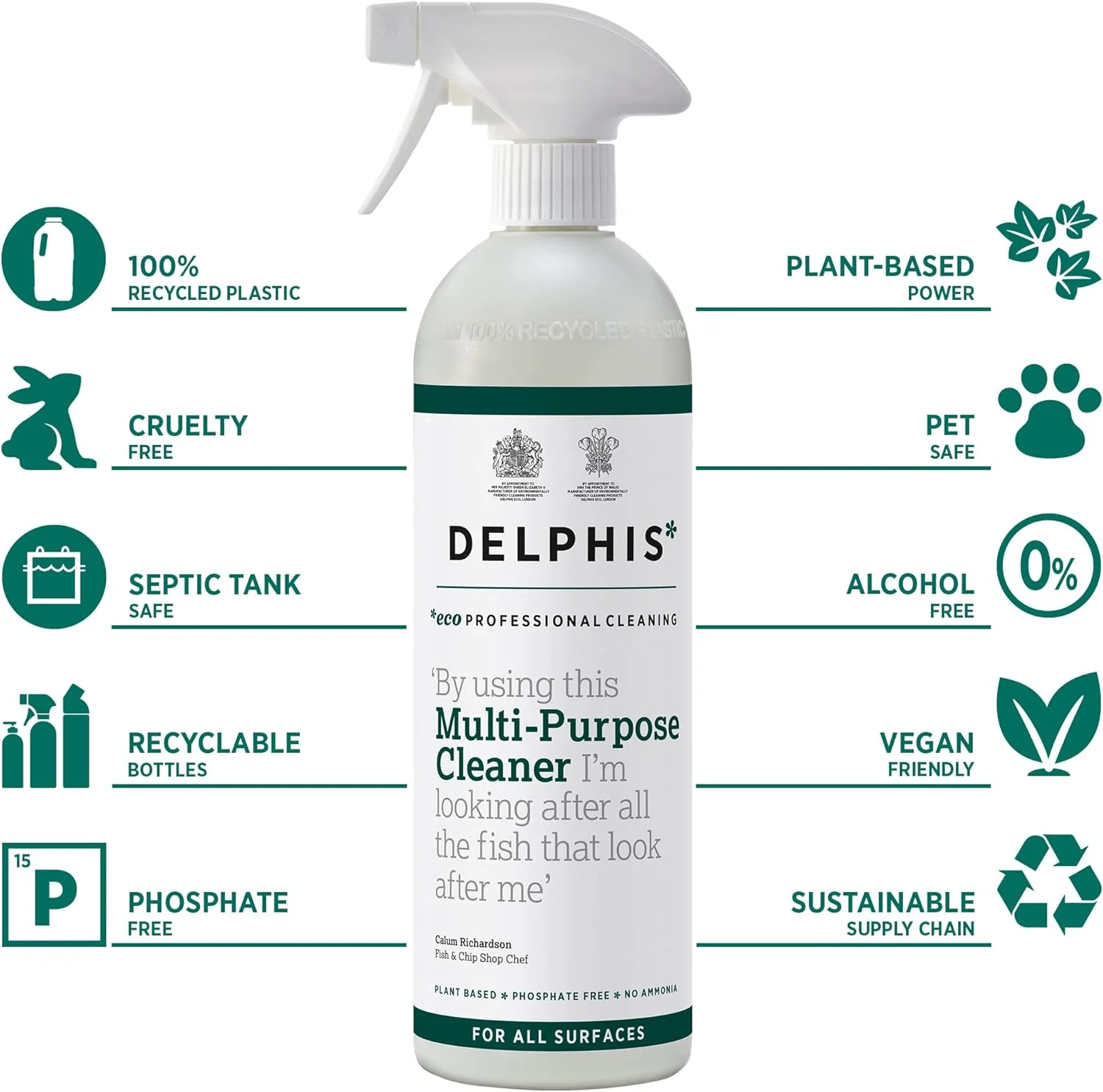 مایع تمیز کننده چند منظوره دلفیس اکو 700 میلی لیتر (بین المللی)