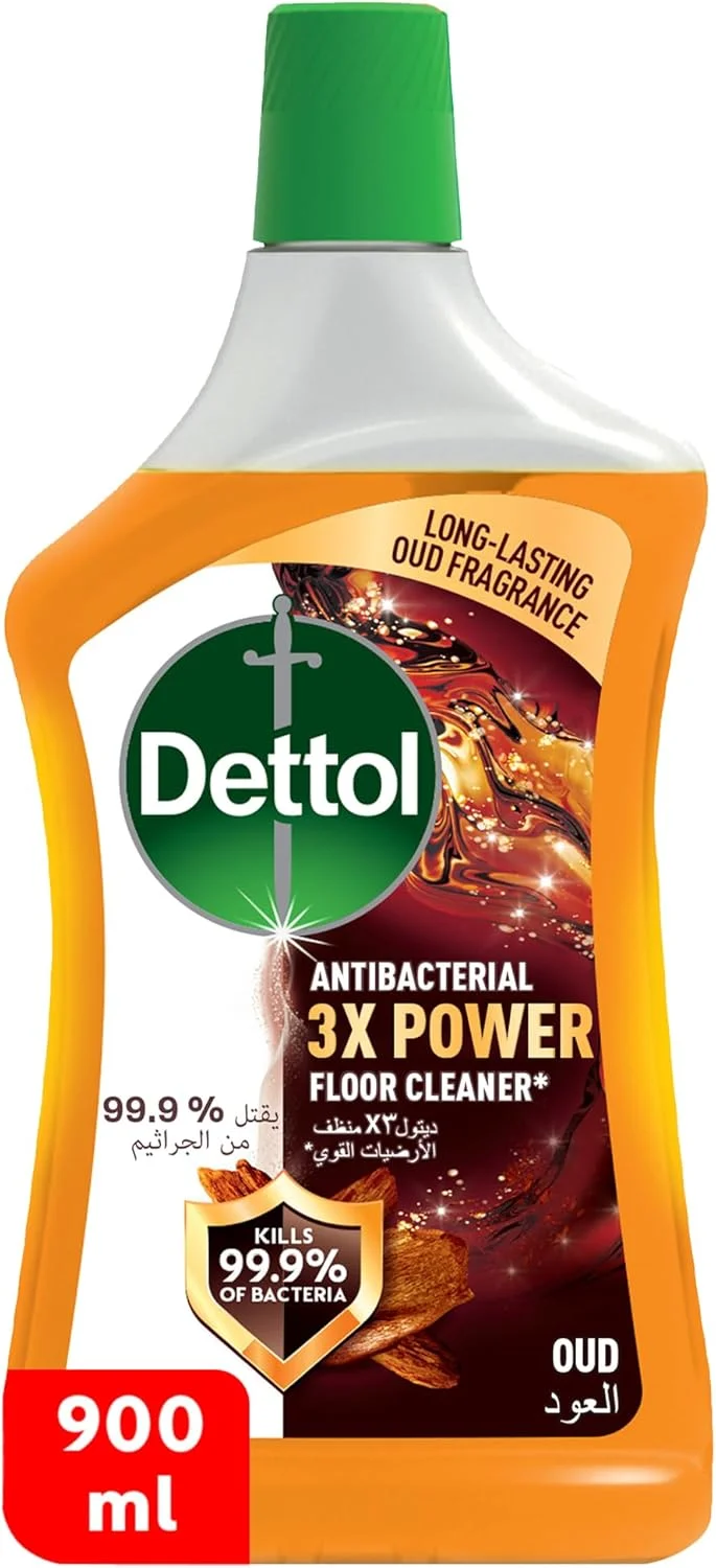 مایع ضدعفونی کننده و پاک کننده سطوح دتول با رایحه عود، 900 میلی لیتر