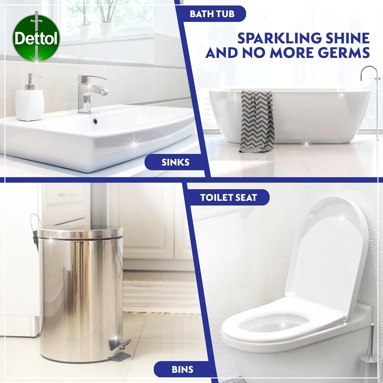 اسپری ضد باکتری سطوح دتول، 500 میلی لیتر