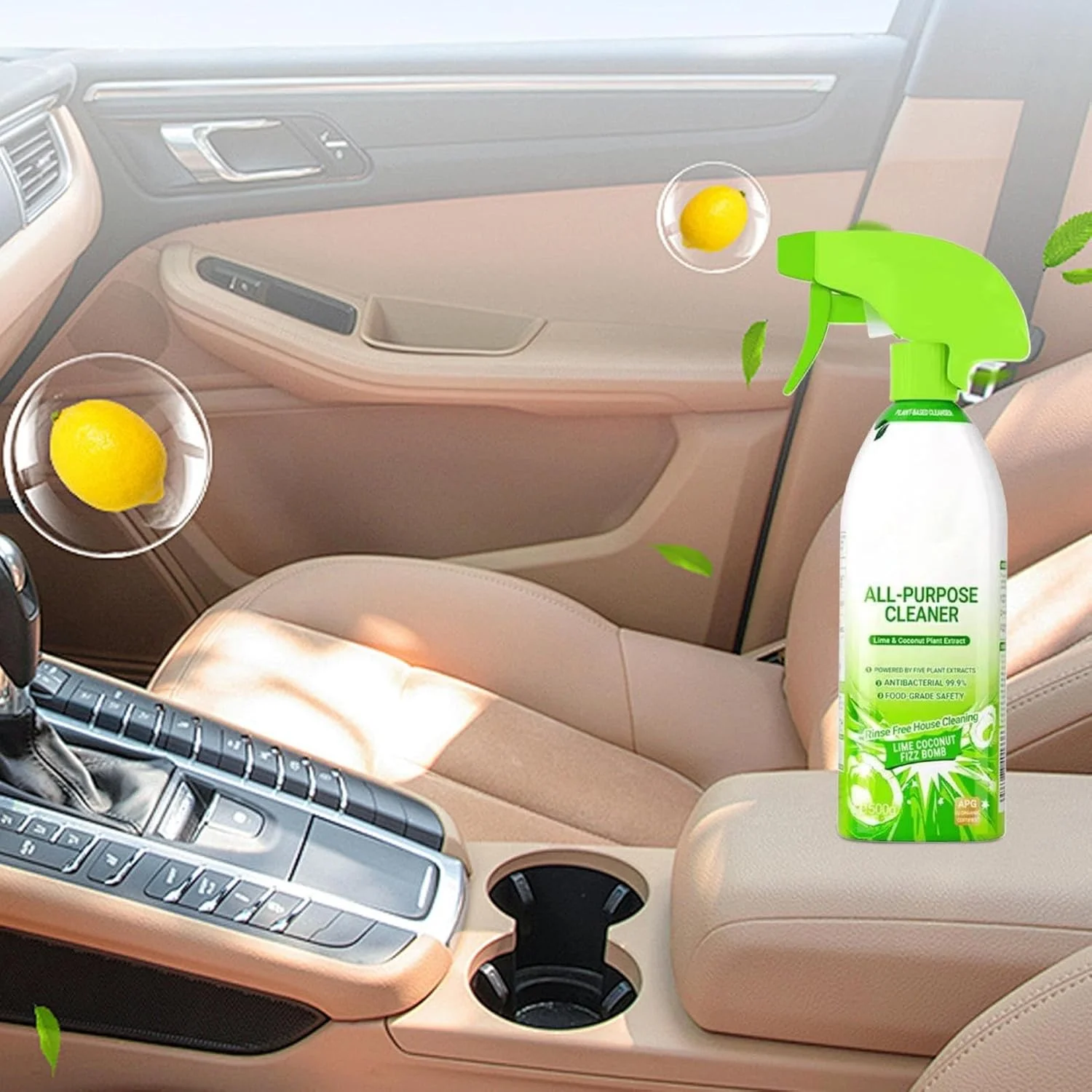 اسپری پاک کننده چند منظوره | اسپری پاک کننده چند منظوره برای چربی آشپزخانه، 500 گرم فوم مه پاش صرفه جویی در زمان برای حذف چربی برای آپارتمان، خانه اجاره ای، خوابگاه، داخل خودرو