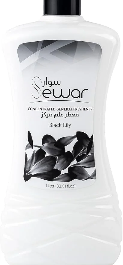 خوشبو کننده عمومی غلیظ سوار، رایحه سوسن سیاه – خوشبو کننده ماندگار منزل، 1000 میلی لیتر (بسته 3 عددی)