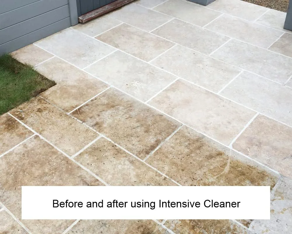 پاک کننده قوی اکوپروتک برای سنگ فرش، سرامیک و سنگ - پاک کننده برای انواع سنگ فرش برای کمک به از بین بردن روغن، چربی، کثیفی و جرم (1 لیتر)