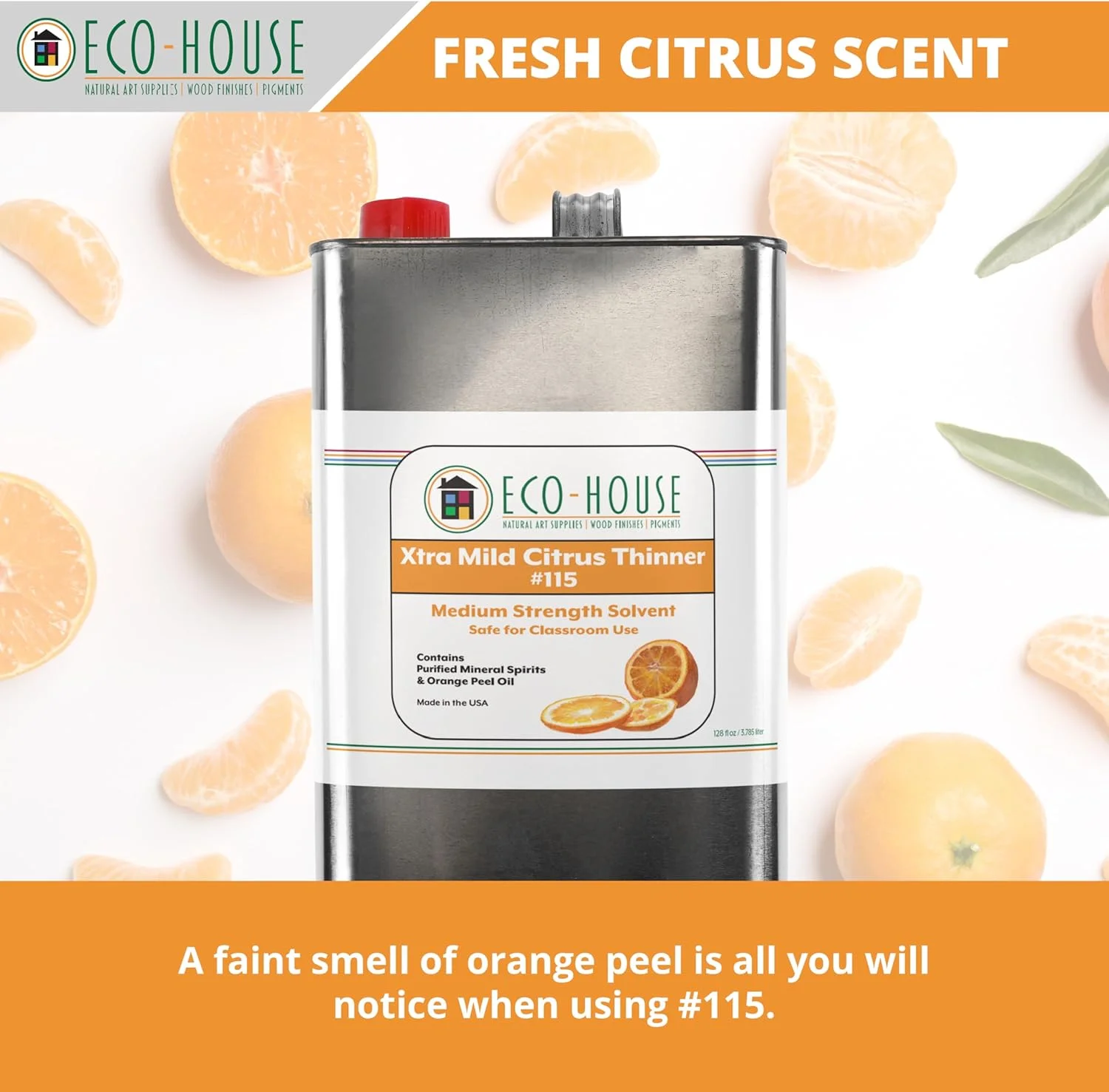 رقیق کننده مرکبات بسیار ملایم اکو-هاوس - گالن