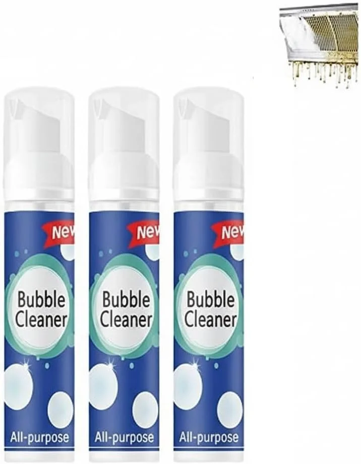 اسپری پاک کننده حباب دار Excefore، پاک کننده لکه های روغن سنگین فومینگ، اسپری تمیز کننده حباب دار چند منظوره 100 میلی لیتری برای تمیز کردن عمیق آشپزخانه، اسپری حباب دار پاک کننده چربی برای هود، اجاق گاز، قابلمه، گریل، سینک