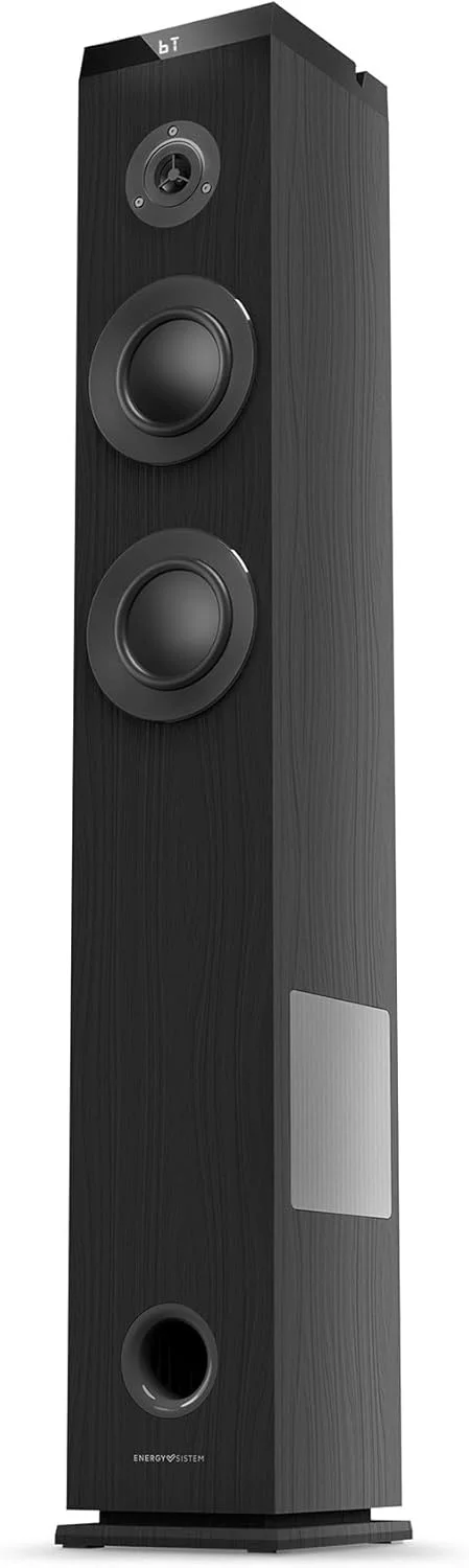 برج صوتی Energy Tower 5 g2 (65 وات، بلوتوث 5.0، استریو بی سیم واقعی، رادیو FM، پخش کننده MP3 USB/MicroSD، ورودی صدا) - مشکی برج صوتی Energy Tower 5 g2 (65 وات، بلوتوث 5.0، استریو بی سیم واقعی، رادیو FM، پخش کننده MP3 USB/MicroSD، ورودی صدا) - مشکی