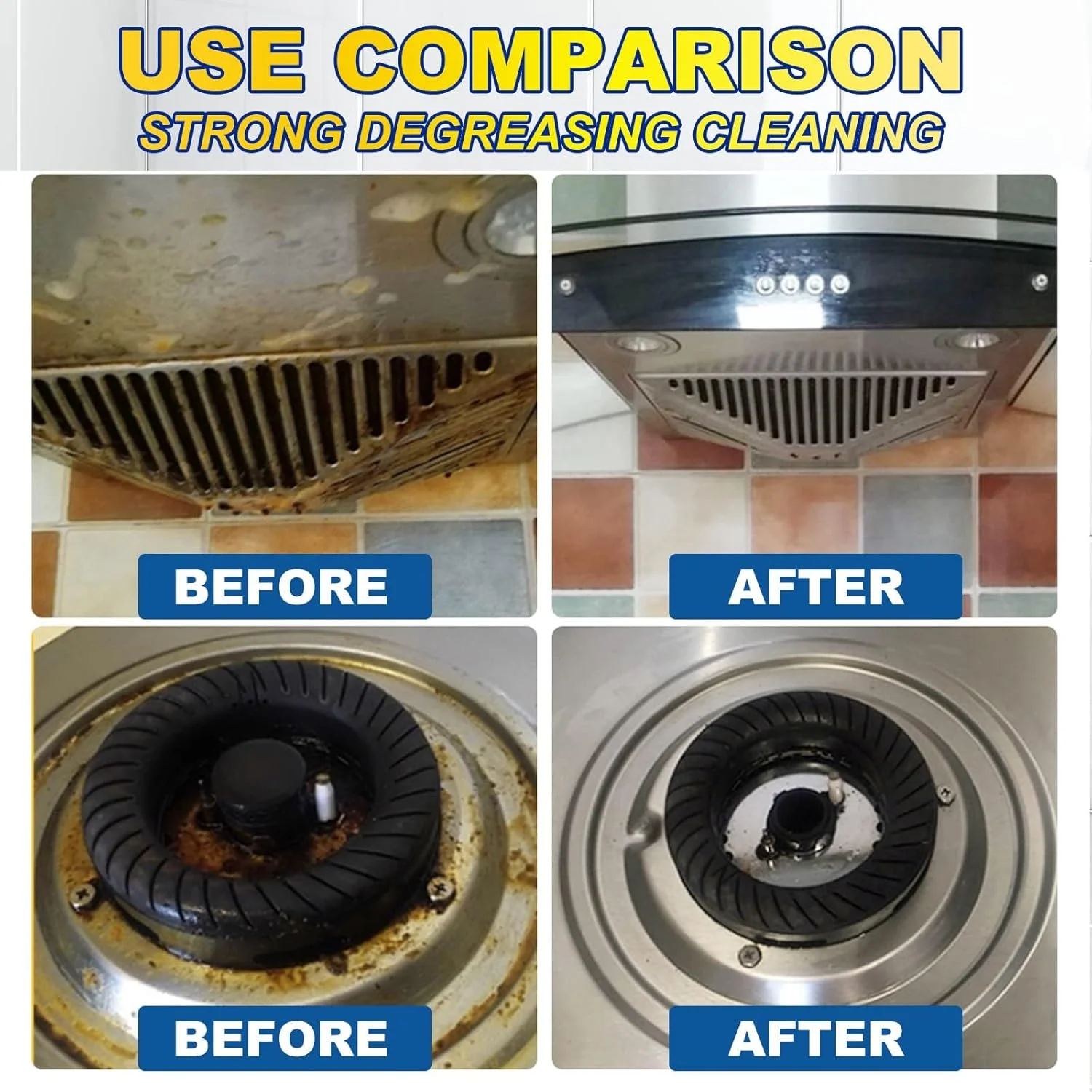 پودر پاک کننده آشپزخانه KASTWAVE، 5 عدد 25 گرمی، پاک کننده محافظ آشپزخانه، پاک کننده عمیق لکه ظروف آشپزخانه، تمیز کردن سریع، بدون باقی مانده، پاک کننده فوری چربی برای سینک، اجاق گاز، ظروف پخت و پز، استفاده در فضای باز