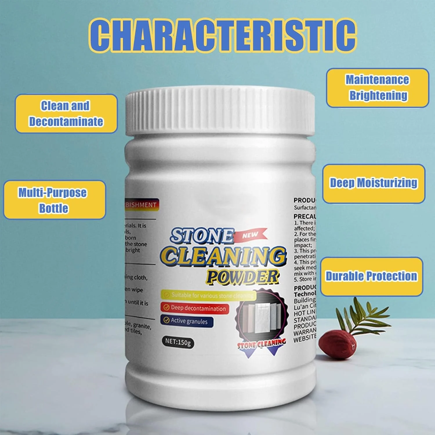 پاک کننده لکه سنگ مرمر KASTWAVE، 150 گرم، پاک کننده گرانیت، پاک کننده صفحه کوارتز، پودر تمیز کننده سنگ، محافظ و درزگیر سنگ، پاک کننده لکه سطح برای سنگ، گرانیت، مرمر، قبرها پاک کننده لکه سنگ مرمر KASTWAVE، 150 گرم، پاک کننده گرانیت، پاک کننده صفحه کوارتز، پودر تمیز کننده سنگ، محافظ و درزگیر سنگ، پاک کننده لکه سطح برای سنگ، گرانیت، مرمر، قبرها