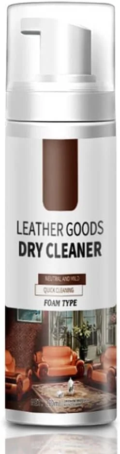 فوم تمیز کننده مبل پارچه ای KASTWAVE، فوم خشک بدون نیاز به شستشو - لکه بر بدون نیاز به آبکشی برای لباس، چرم، اثاثه یا لوازم داخلی و فرش، 200 میلی لیتر