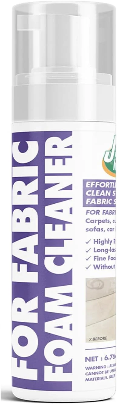 اسپری فوم خشکشویی KASTWAVE برای مبل پارچه ای، فوم اسپری لباس بدون نیاز به شستشو، لکه بر چند منظوره برای اثاثیه، لباس و فرش - 200 میلی لیتر