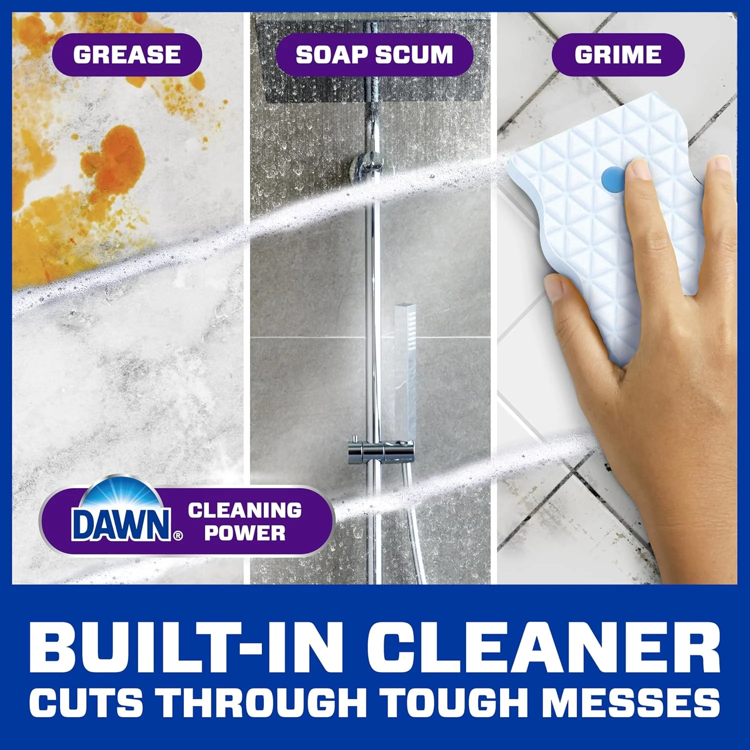 اسفنج پاک کننده چند منظوره مستر کلین Magic Eraser Ultra Foamy، اسفنج فوم دار Magic Eraser برای تمیز کردن سطوح مختلف، 5 عدد