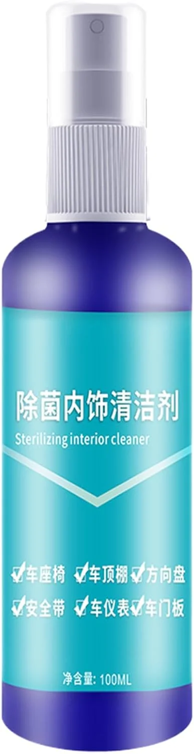 اسپری تمیز کننده و خوشبو کننده کلاه کاسکت موتور سیکلت | از بین برنده بوی بد تجهیزات دوچرخه سواری | اسپری 100 میلی لیتری تمیز کننده و طراوت بخش کلاه کاسکت برای ماجراجویی، اسنوموبیل، دوچرخه برقی و اسکوتر