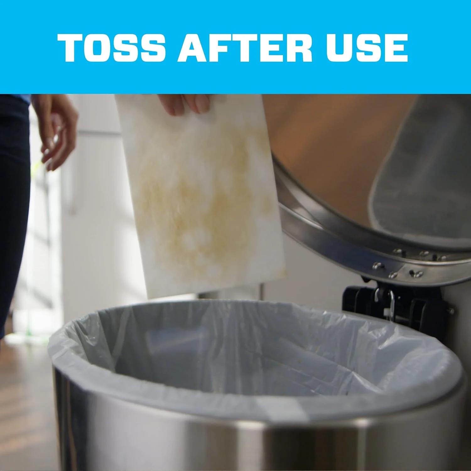 دستمال های تمیز کننده مستر کلین Magic Eraser، قدرت Magic Eraser در یک ورق نازک، انعطاف پذیر و یکبار مصرف، 8 عدد دستمال های تمیز کننده مستر کلین Magic Eraser، قدرت Magic Eraser در یک ورق نازک، انعطاف پذیر و یکبار مصرف، 8 عدد