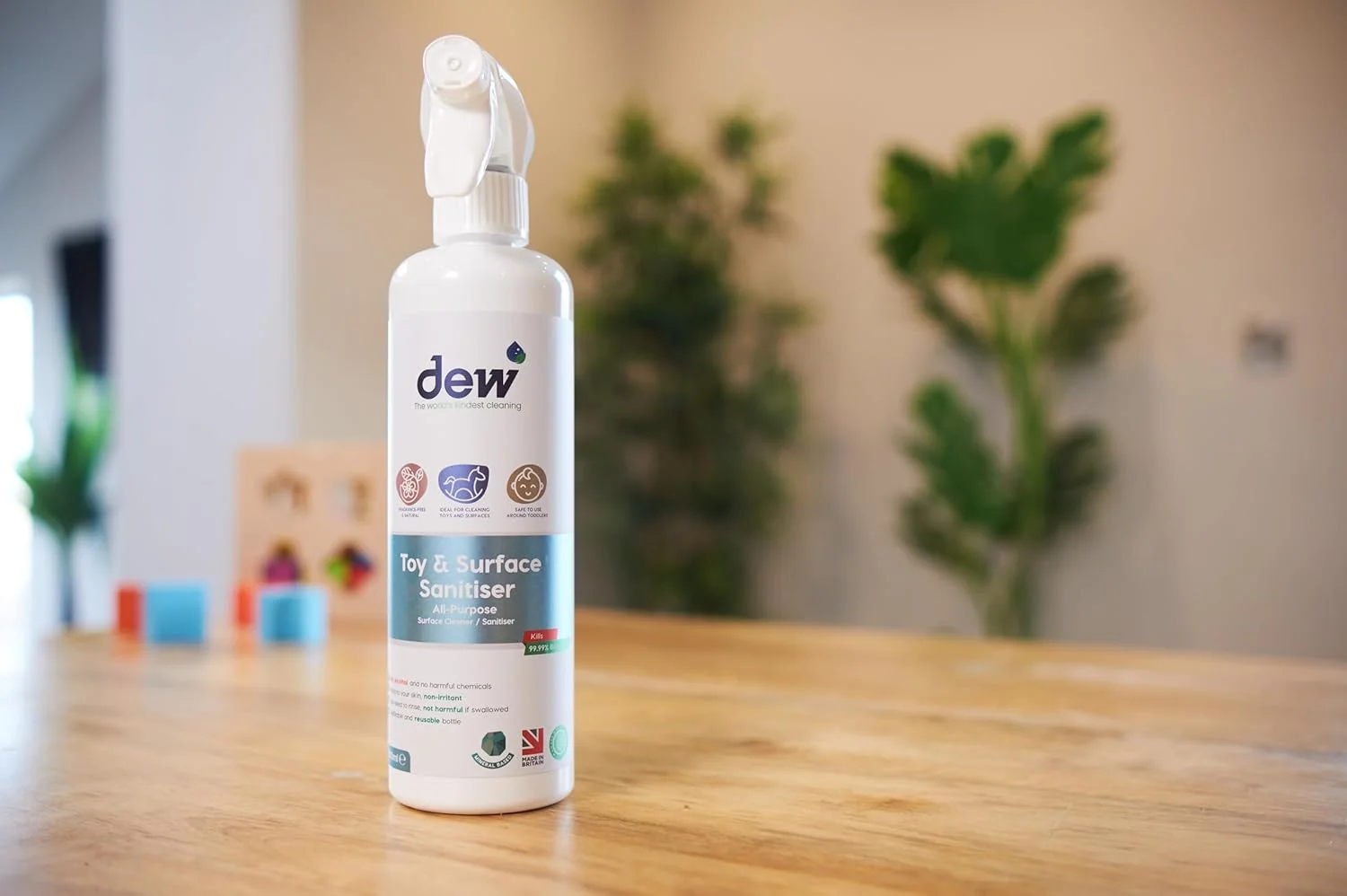 مایع ضدعفونی کننده اسباب بازی و سطوح مادر و کودک - 500 میلی لیتر - اسپری ضدعفونی کننده طبیعی و ایمن برای کودک - 99.995٪ موثر - ایمن در صورت بلعیده شدن، بدون الکل، بدون نیاز به آبکشی مایع ضدعفونی کننده اسباب بازی و سطوح مادر و کودک - 500 میلی لیتر - اسپری ضدعفونی کننده طبیعی و ایمن برای کودک - 99.995٪ موثر - ایمن در صورت بلعیده شدن، بدون الکل، بدون نیاز به آبکشی