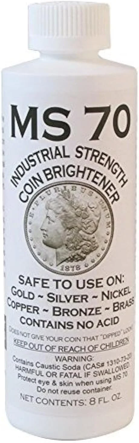 محلول تمیز کننده سکه MS 70 - حجم 236 میلی لیتر