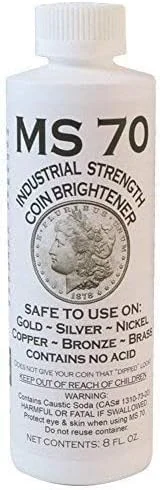 محلول تمیز کننده سکه MS 70 - حجم 236 میلی لیتر