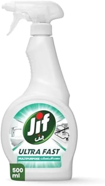 اسپری پاک کننده چند منظوره جیف Ultra Fast، 500 میلی لیتر