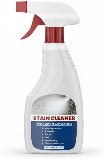 اسپری فوم لکه بر سریع الاثر، پاک کننده چند منظوره خانگی، لکه بر قوی برای آشپزخانه، حمام، دیوارها، کاشی ها و موارد دیگر، ایمن برای همه سطوح، فرمول سریع الاثر