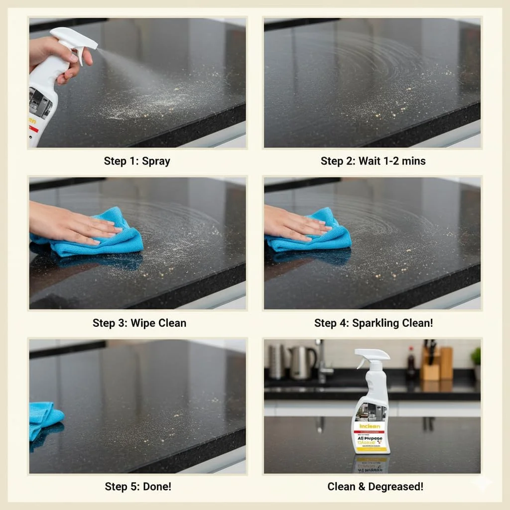 مایع تمیز کننده چند منظوره، عملکرد ضد باکتریایی، اسپری تمیز کننده چند منظوره Incleen، 750 میلی لیتر، بسته 2 عددی مایع تمیز کننده چند منظوره، عملکرد ضد باکتریایی، اسپری تمیز کننده چند منظوره Incleen، 750 میلی لیتر، بسته 2 عددی