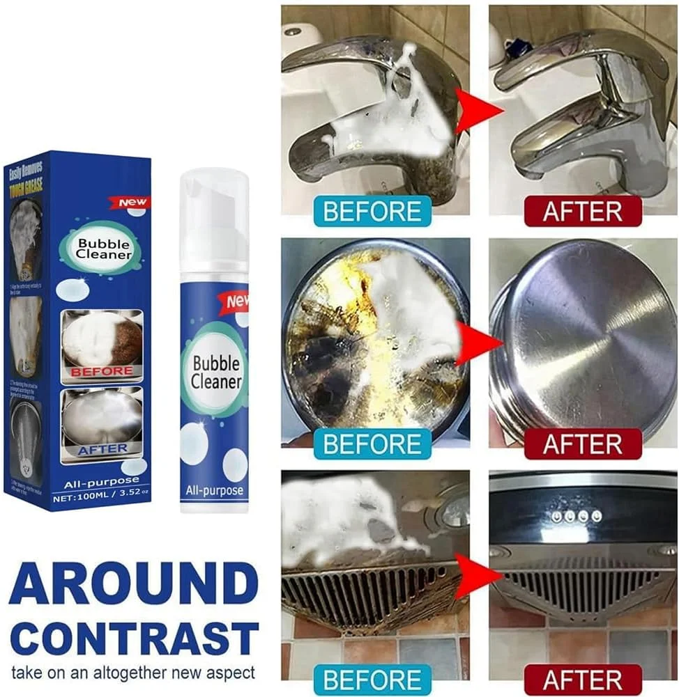 تمیز کننده حباب دار آشپزخانه چند منظوره، تمیز کننده فوم دار لکه های روغن سنگین، تمیز کننده حبابی، تمیز کننده فوم همه منظوره، تمیز کننده فوم چند منظوره، اسپری تمیز کننده حباب دار آشپزخانه، 100 میلی لیتر تمیز کننده حباب دار آشپزخانه چند منظوره، تمیز کننده فوم دار لکه های روغن سنگین، تمیز کننده حبابی، تمیز کننده فوم همه منظوره، تمیز کننده فوم چند منظوره، اسپری تمیز کننده حباب دار آشپزخانه، 100 میلی لیتر