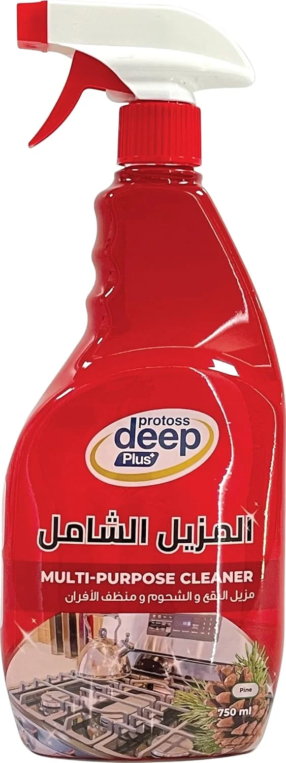 مایع پاک کننده چند منظوره پروتوس دیپ پلاس، با رایحه کاج، 750 میلی لیتر