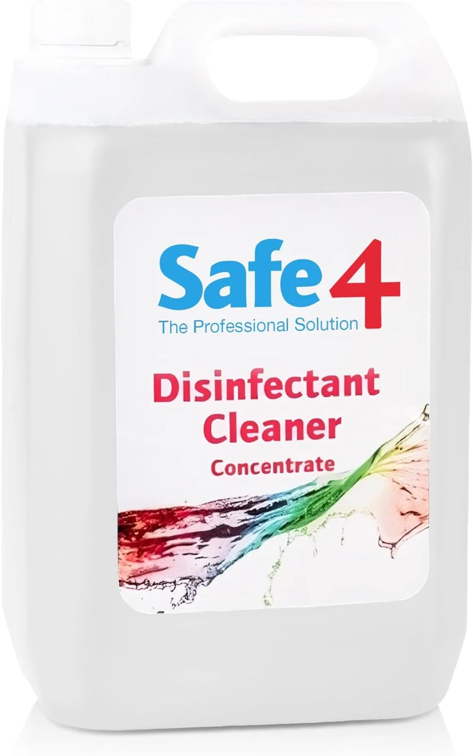 مایع ضدعفونی کننده غلیظ سیف4، 5 لیتری (شفاف (بدون بو))