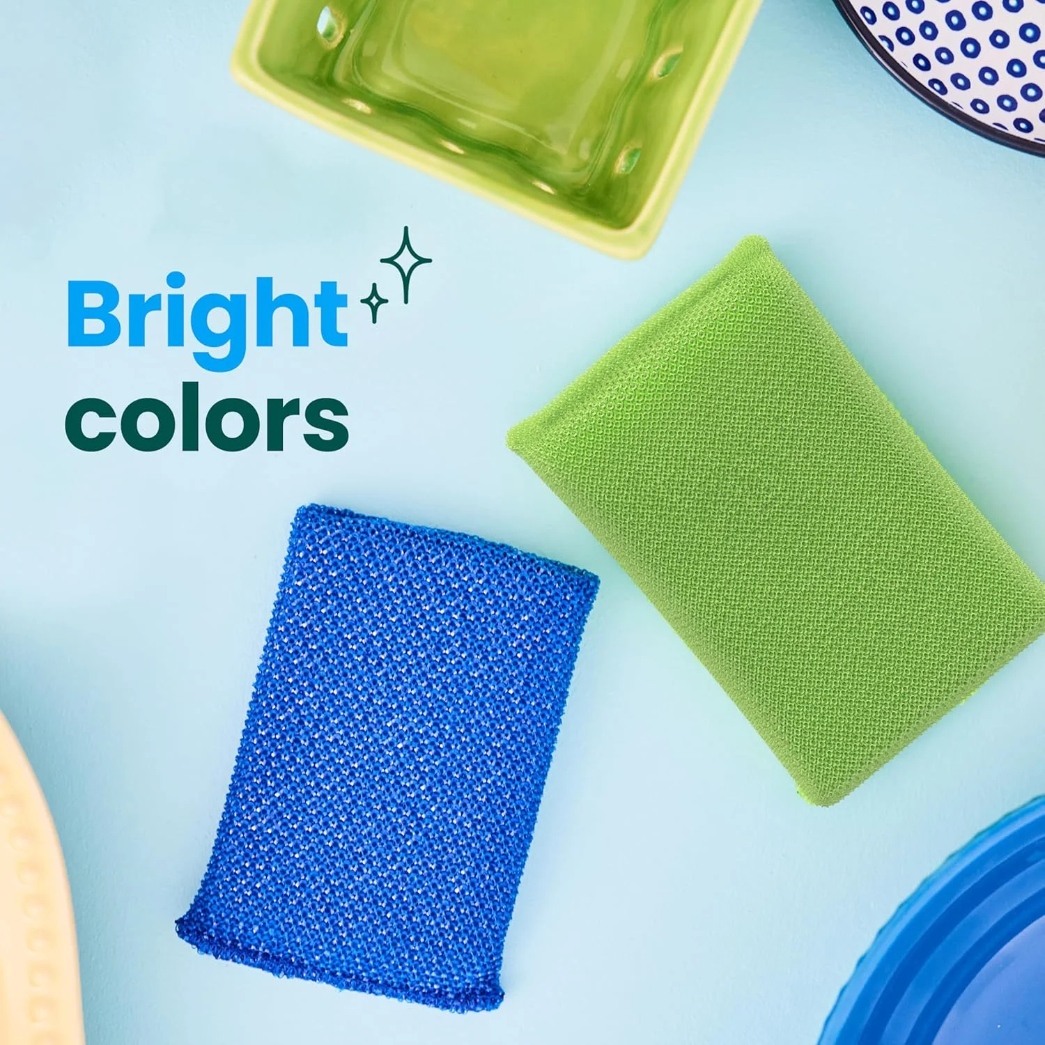 پدهای اسکاچ-برایت بلومز دابی همه منظوره برای تمیزکاری بهاری، سبز برگ، 2 عدد، مجموعه بهاری نسخه محدود پدهای اسکاچ-برایت بلومز دابی همه منظوره برای تمیزکاری بهاری، سبز برگ، 2 عدد، مجموعه بهاری نسخه محدود