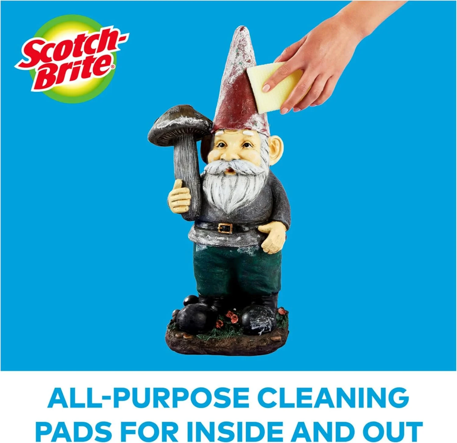 پدهای اسکاچ-برایت دابی، اسفنج دابی برای تمیزکاری همه منظوره آشپزخانه، حمام و منزل، پدهای تمیز کننده دابی بدون ایجاد خراش، ایمن برای ظروف نچسب، 12 عدد پد دابی پدهای اسکاچ-برایت دابی، اسفنج دابی برای تمیزکاری همه منظوره آشپزخانه، حمام و منزل، پدهای تمیز کننده دابی بدون ایجاد خراش، ایمن برای ظروف نچسب، 12 عدد پد دابی