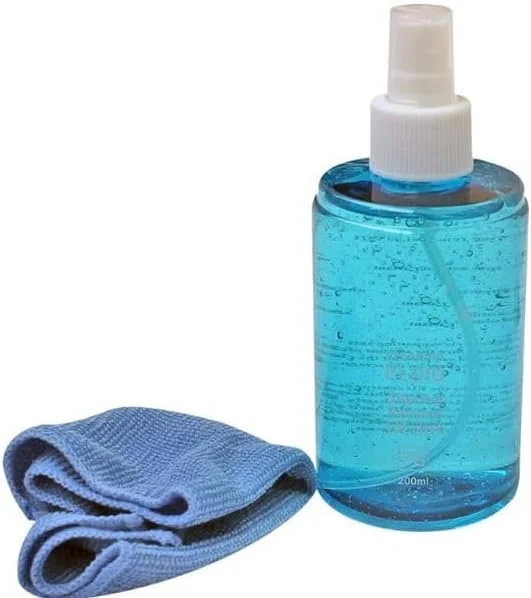 محلول تمیز کننده صفحه نمایش RYN 200ML، کیت تمیز کننده لپ تاپ، کیت تمیز کننده، محلول اسپری ژل چند منظوره برای موبایل، لپ تاپ/کامپیوتر، لنز دوربین، صفحه نمایش LCD