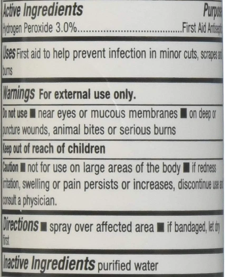 اسپری پراکسید هیدروژن Safetec، 2 اونس