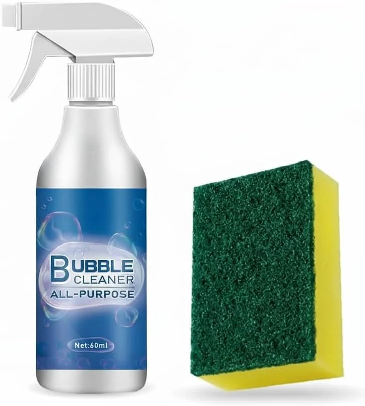 اسپری فوم پاک کننده چند منظوره ارتقا یافته، پاک کننده سطوح برای آشپزخانه، حمام، اجاق گاز و موارد دیگر