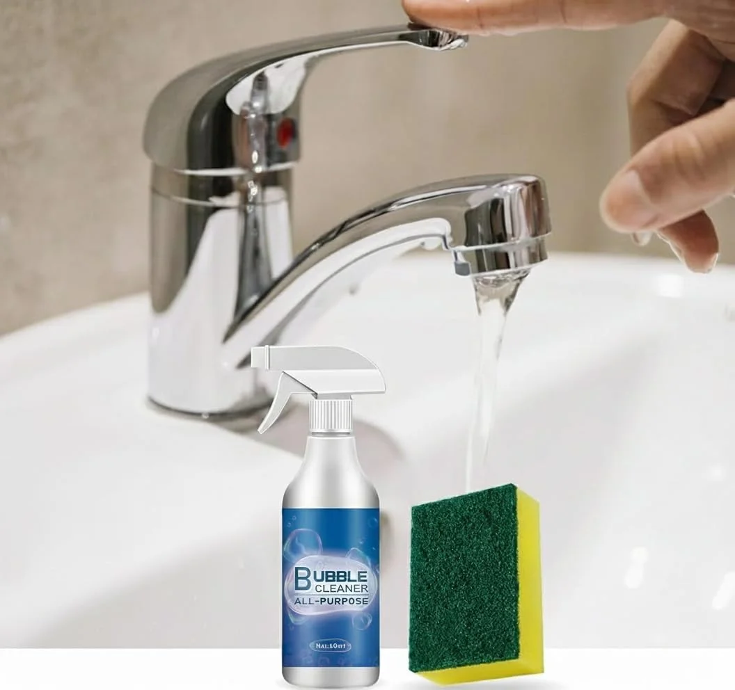 اسپری فوم پاک کننده چند منظوره ارتقا یافته، پاک کننده سطوح برای آشپزخانه، حمام، اجاق گاز و موارد دیگر