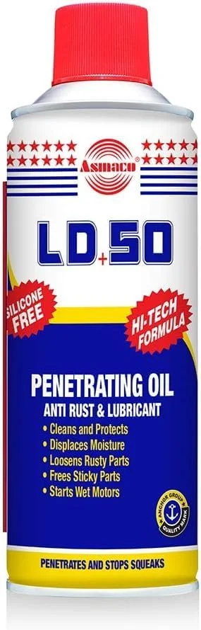 پاک کننده زنگ زدگی 400 میلی لیتر LD50 - پاک کننده خوردگی و لکه