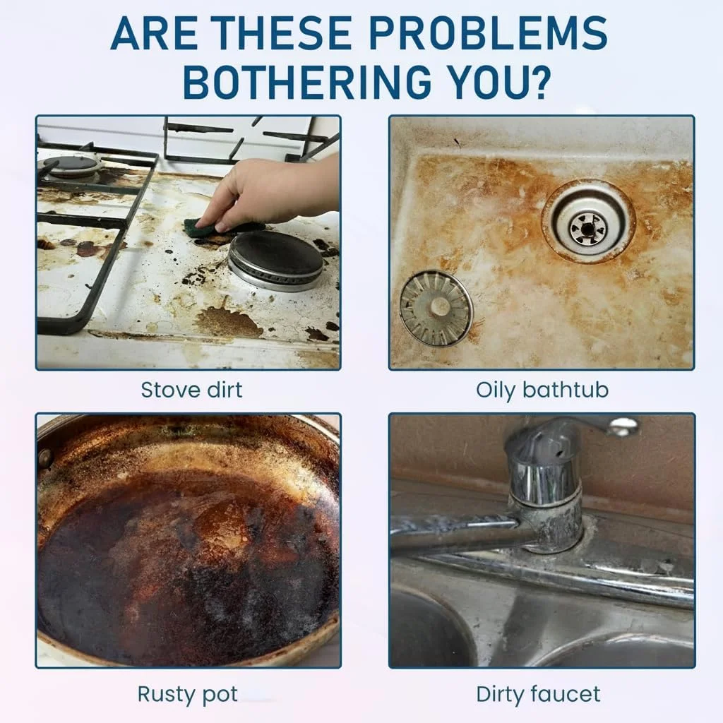 اسپری فوم پاک کننده چند منظوره ارتقا یافته، پاک کننده سطوح برای آشپزخانه، حمام، اجاق گاز و موارد دیگر