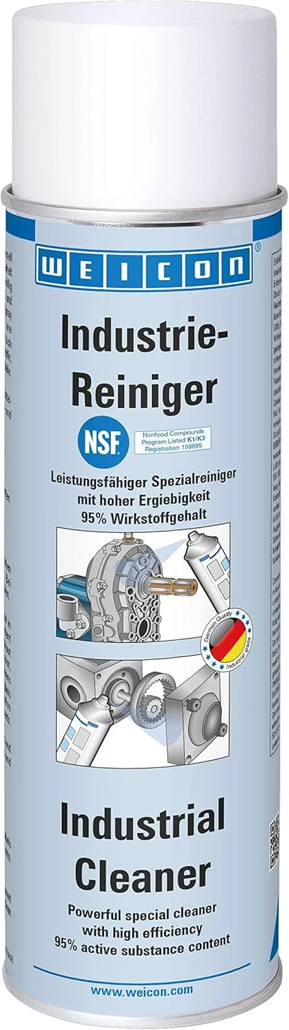 اسپری تمیز کننده صنعتی WEICON | 500 میلی لیتر | تمیز کننده ویژه با کارایی بالا