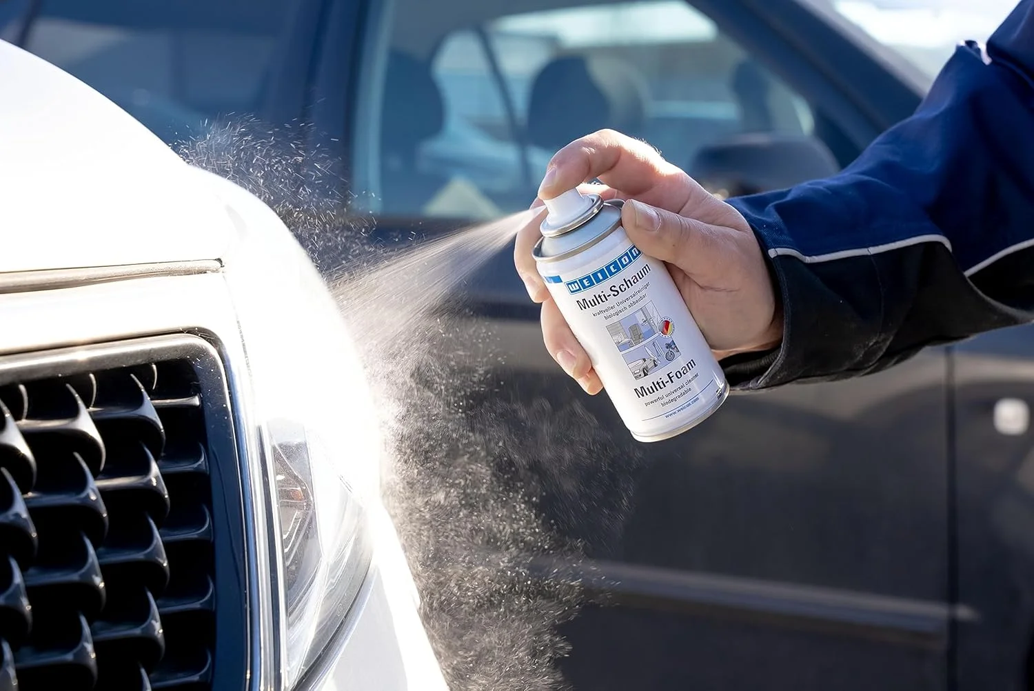 فوم چند منظوره WEICON 150 میلی لیتر | پاک کننده فوم برای اثاثه یا لوازم داخلی، شیشه، پلاستیک و فلز | زیست تخریب پذیر