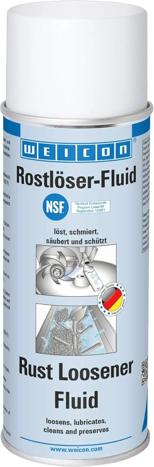 مایع بازکننده زنگ WEICON | 400 میلی لیتر | روغن نفوذی برای سطوح فلزی حساس