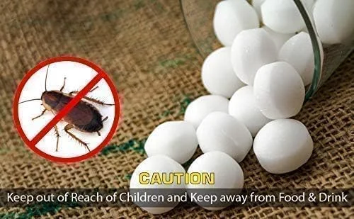 قرص نفتالین سفید خالص WONDER FRESH 3 در 1 (ضد حشره، ضد بید، ضد آفت) (مناسب انواع لباس، کشو و کمد، توالت، کمد بزرگ و کوچک، سینک) 100 گرمی (سفید خالص، بسته