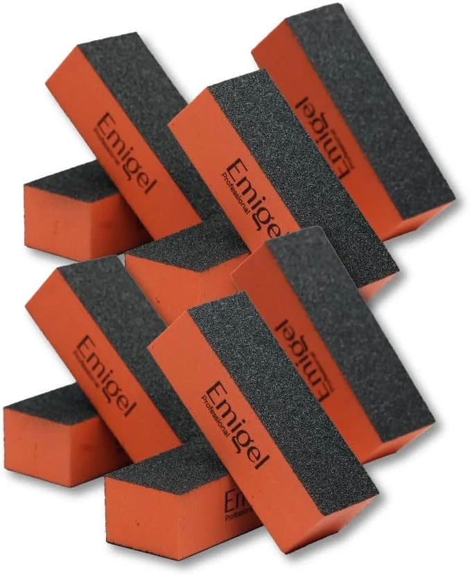 بافر بلاک حرفه ای Emigel برای طراحی ناخن | بافر بلاک برای سالن های حرفه ای | بلاک سمباده بافر | بسته 5 عددی بافر بلاک حرفه ای Emigel برای طراحی ناخن | بافر بلاک برای سالن های حرفه ای | بلاک سمباده بافر | بسته 5 عددی