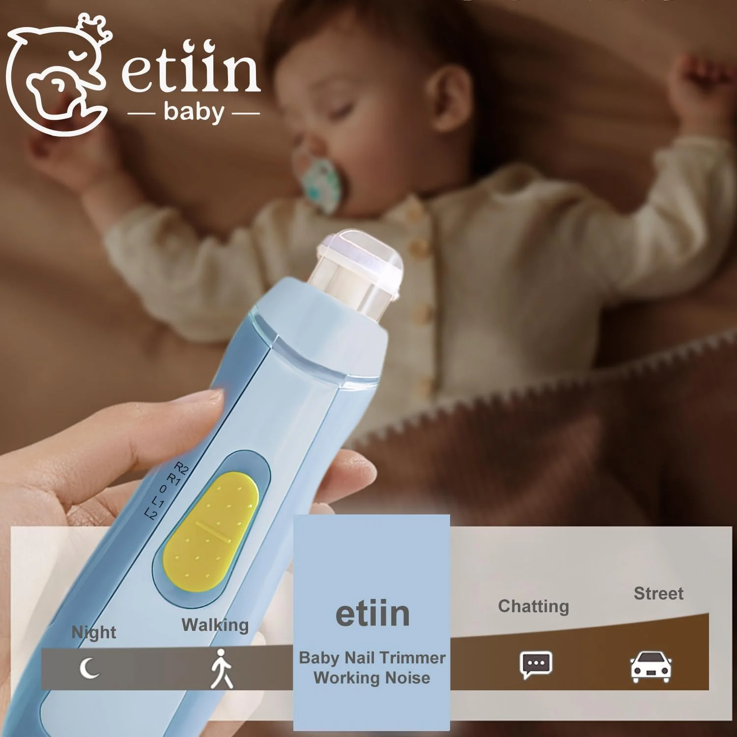 سوهان ناخن برقی کودک Etiin | ناخن گیر ایمن و آسان کودک، ناخن گیر کودک + کاتر سوهان ناخن برای نوزاد، کودک نوپا یا ناخن های انگشت/ناخن پا بزرگسالان، 7 پد بافر، چراغ LED، جعبه نگهداری سوهان ناخن برقی کودک Etiin | ناخن گیر ایمن و آسان کودک، ناخن گیر کودک + کاتر سوهان ناخن برای نوزاد، کودک نوپا یا ناخن های انگشت/ناخن پا بزرگسالان، 7 پد بافر، چراغ LED، جعبه نگهداری