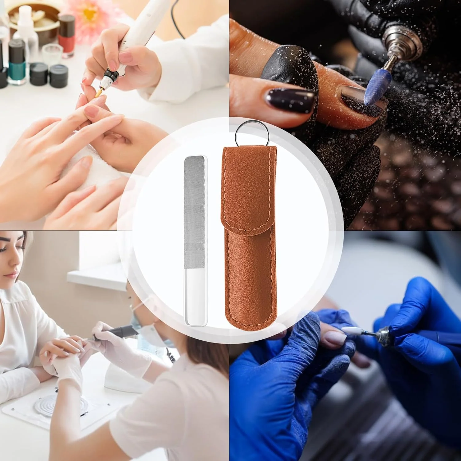 سوهان ناخن شیشه ای کوچک | سوهان ناخن صیقلی - ابزار بافر ناخن قابل استفاده مجدد برای مانیکور بزرگسالان، سالن، پدیکور، خانه، اسپا، مسافرت، کمپینگ سوهان ناخن شیشه ای کوچک | سوهان ناخن صیقلی - ابزار بافر ناخن قابل استفاده مجدد برای مانیکور بزرگسالان، سالن، پدیکور، خانه، اسپا، مسافرت، کمپینگ