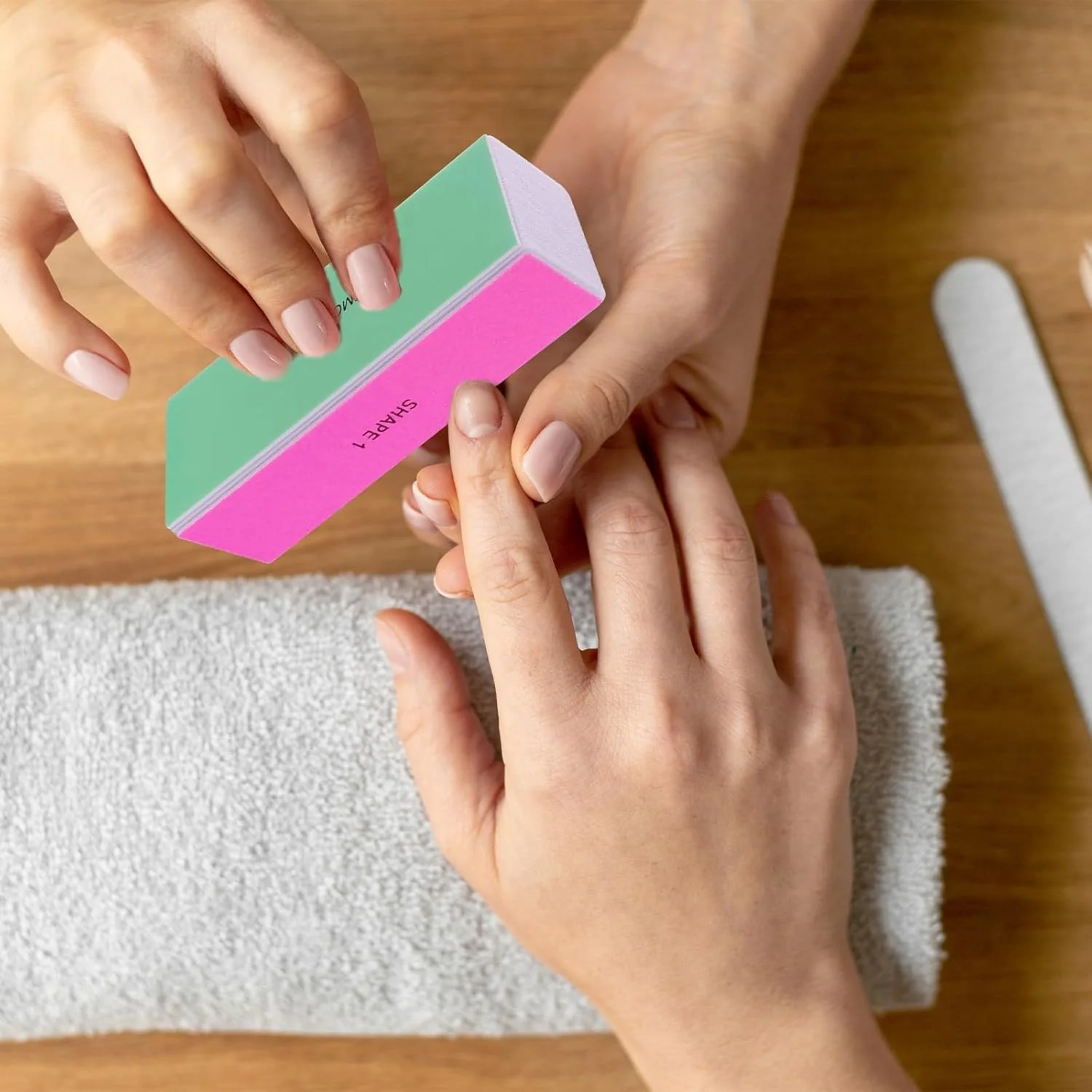 بلاک بافر ناخن 4 طرفه، فایل های بافر براق کننده ناخن، برای ناخن های طبیعی و اکریلیک، بلاک بافر صاف کننده، بافر فایل ناخن صیقلی 120/240/600/3000 گریت برای براق کردن (10 عدد) بلاک بافر ناخن 4 طرفه، فایل های بافر براق کننده ناخن، برای ناخن های طبیعی و اکریلیک، بلاک بافر صاف کننده، بافر فایل ناخن صیقلی 120/240/600/3000 گریت برای براق کردن (10 عدد)