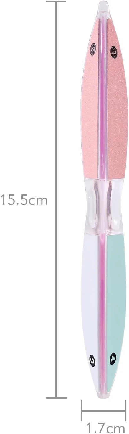 سوهان ناخن 6 طرفه و بافر ناخن، سوهان ناخن چند منظوره برای شکل دادن و پولیش، هدیه برای خانم ها، جوراب ساق بلند، سوهان و بافر ناخن، ابزار مراقبت از ناخن، شکل دهی و بافر همه کاره سوهان ناخن 6 طرفه و بافر ناخن، سوهان ناخن چند منظوره برای شکل دادن و پولیش، هدیه برای خانم ها، جوراب ساق بلند، سوهان و بافر ناخن، ابزار مراقبت از ناخن، شکل دهی و بافر همه کاره