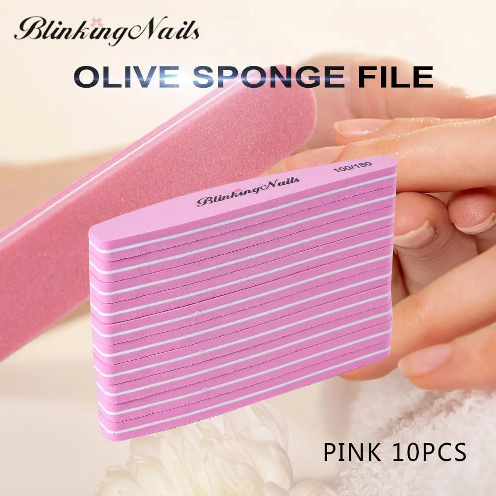 بلاک بافر ناخن، فایل و بافرهای اسفنجی ناخن برای مراقبت از هنر ناخن، طراحی دو طرفه بیضی شکل، دانه بندی 100/180، ابزار مانیکور حرفه ای ناخن، رنگ صورتی، بسته 10 عددی بلاک بافر ناخن، فایل و بافرهای اسفنجی ناخن برای مراقبت از هنر ناخن، طراحی دو طرفه بیضی شکل، دانه بندی 100/180، ابزار مانیکور حرفه ای ناخن، رنگ صورتی، بسته 10 عددی