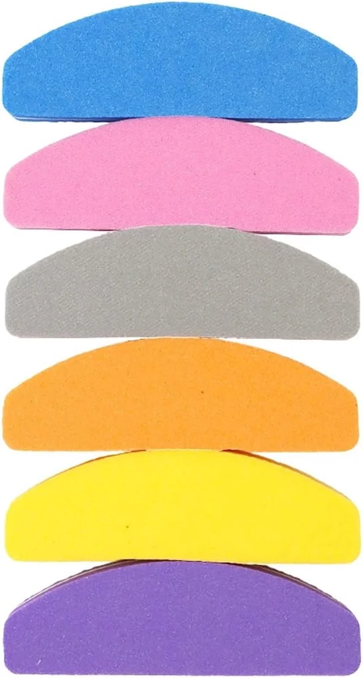 بلاک بافر ناخن 30 عددی، سوهان اسفنجی ناخن دو طرفه، سمباده فوم، بافر پولیشر طرح ماه (نارنجی) بلاک بافر ناخن 30 عددی، سوهان اسفنجی ناخن دو طرفه، سمباده فوم، بافر پولیشر طرح ماه (نارنجی)