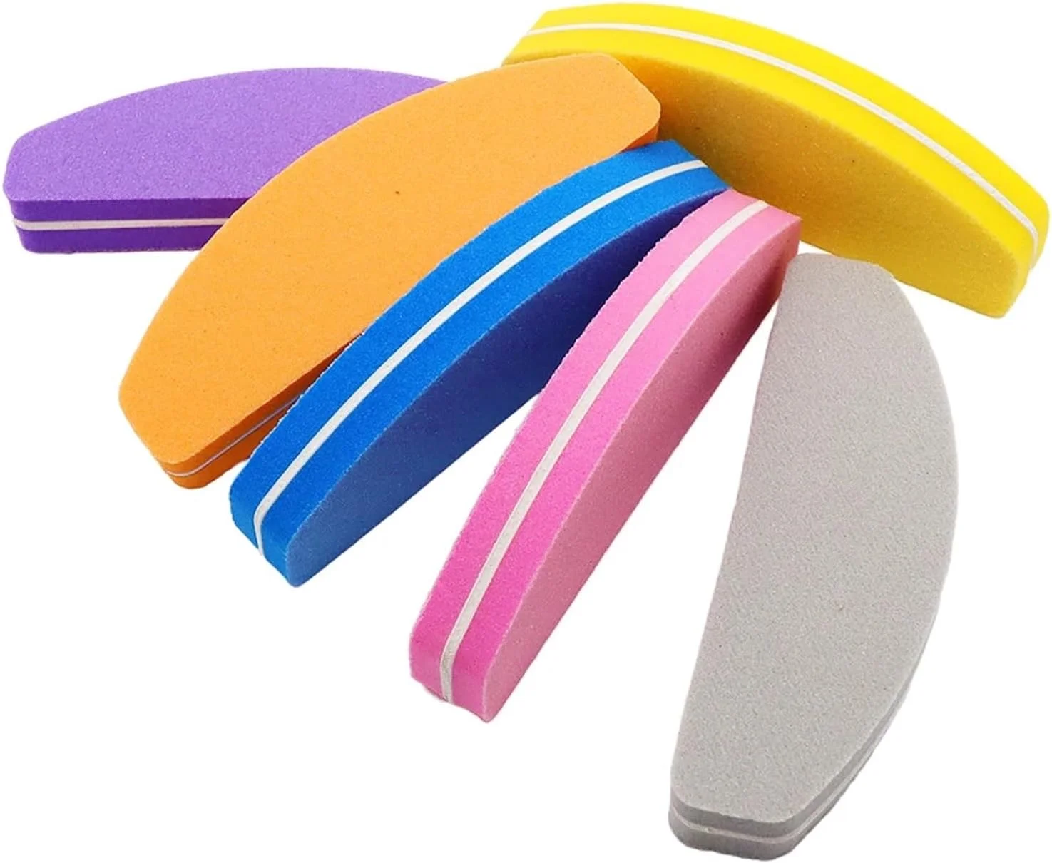 بلاک بافر ناخن 30 عددی، سوهان اسفنجی ناخن دو طرفه، سمباده فوم، بافر پولیشر طرح ماه (نارنجی) بلاک بافر ناخن 30 عددی، سوهان اسفنجی ناخن دو طرفه، سمباده فوم، بافر پولیشر طرح ماه (نارنجی)