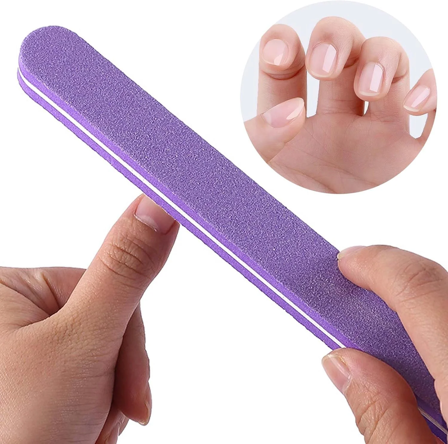 ست 10 عددی بافر ناخن، سوهان بافر ناخن با درجه زبری 100/180، ابزار ناخن اکریلیک، بلوک سمباده و بافر، براق کننده ناخن، ابزار مانیکور بنفش برای ناخن های طبیعی/لاک ژل/ناخن های اکریلیک ست 10 عددی بافر ناخن، سوهان بافر ناخن با درجه زبری 100/180، ابزار ناخن اکریلیک، بلوک سمباده و بافر، براق کننده ناخن، ابزار مانیکور بنفش برای ناخن های طبیعی/لاک ژل/ناخن های اکریلیک