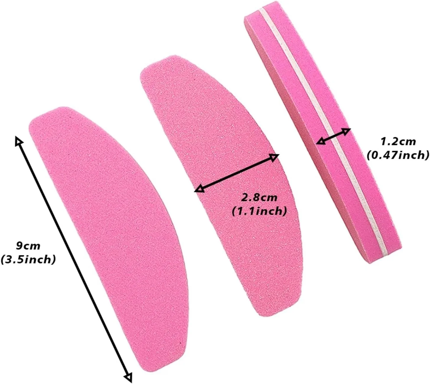 بلاک بافر ناخن 30 عددی، سوهان اسفنجی ناخن دو طرفه، سمباده فوم، بافر پولیشر طرح ماه (نارنجی) بلاک بافر ناخن 30 عددی، سوهان اسفنجی ناخن دو طرفه، سمباده فوم، بافر پولیشر طرح ماه (نارنجی)