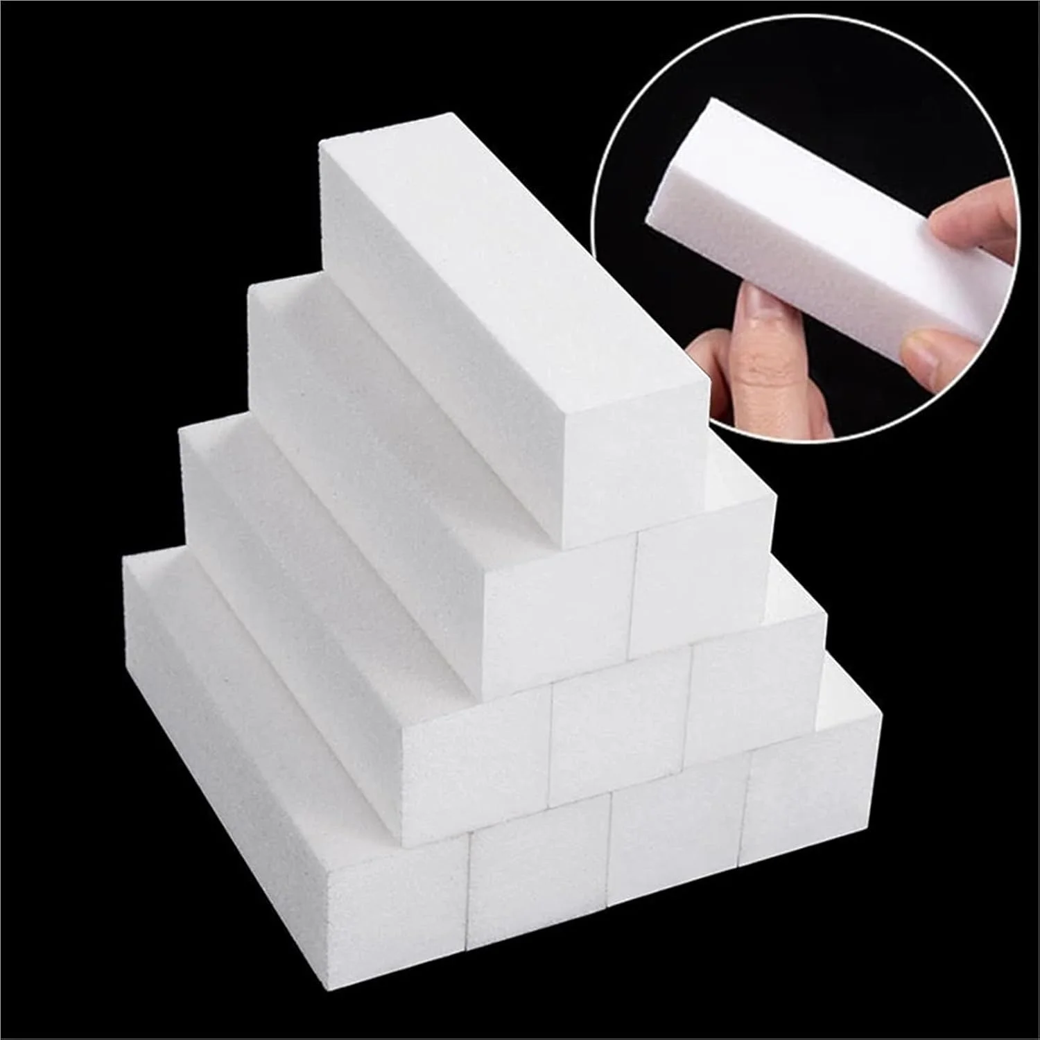 بلاک بافر ناخن 40 عددی، مجموعه بلاک بافر ناخن، مانیکور پدیکور، فایل های هنری ناخن، بافر اسفنجی ناخن (سفید) بلاک بافر ناخن 40 عددی، مجموعه بلاک بافر ناخن، مانیکور پدیکور، فایل های هنری ناخن، بافر اسفنجی ناخن (سفید)